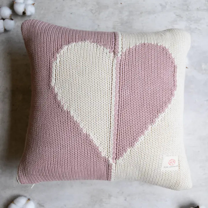 HEART DUAL 100% ORGANIC CUSHION