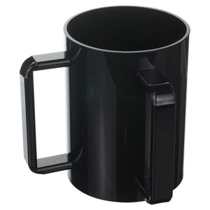 LUCITE WASH CUPS BLACK