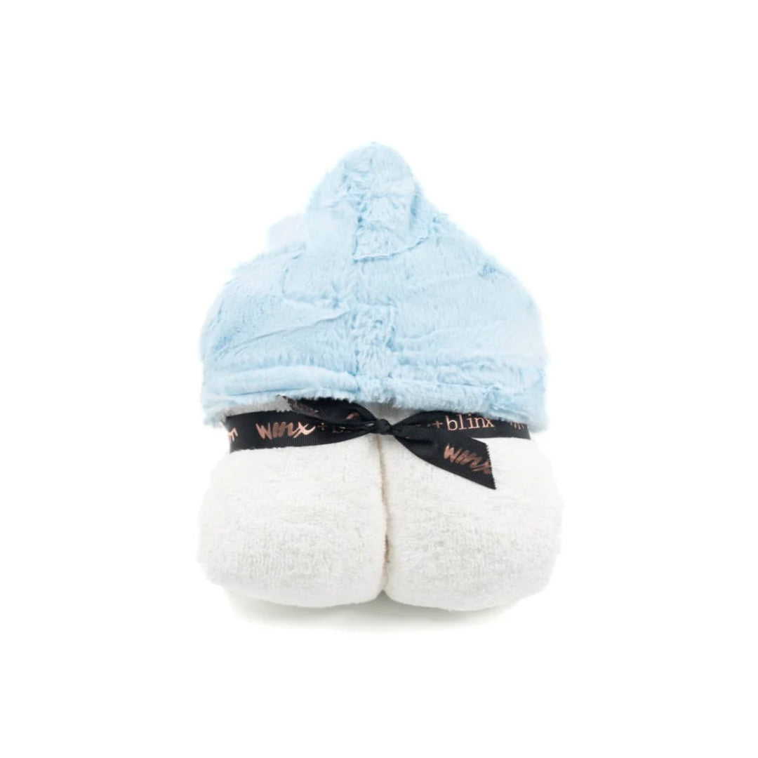 SKY BABY HOODED TOWEL