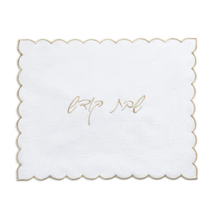DOMANI SCALLOPED CHALLAH COVER
