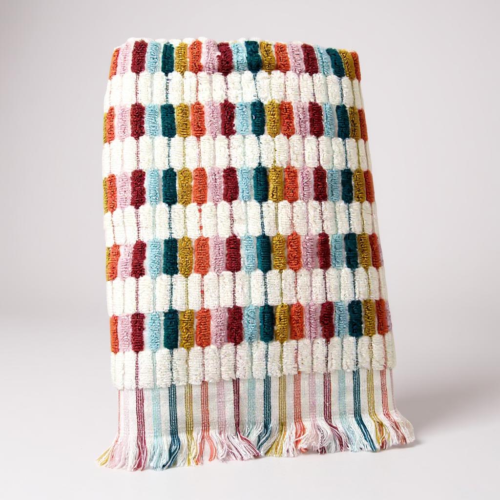 SHAGGY RIBBED HAND TOWEL