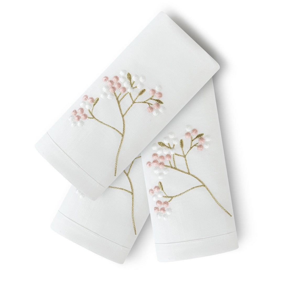 BLOSSOM PINK NAPKINS 6 PACK