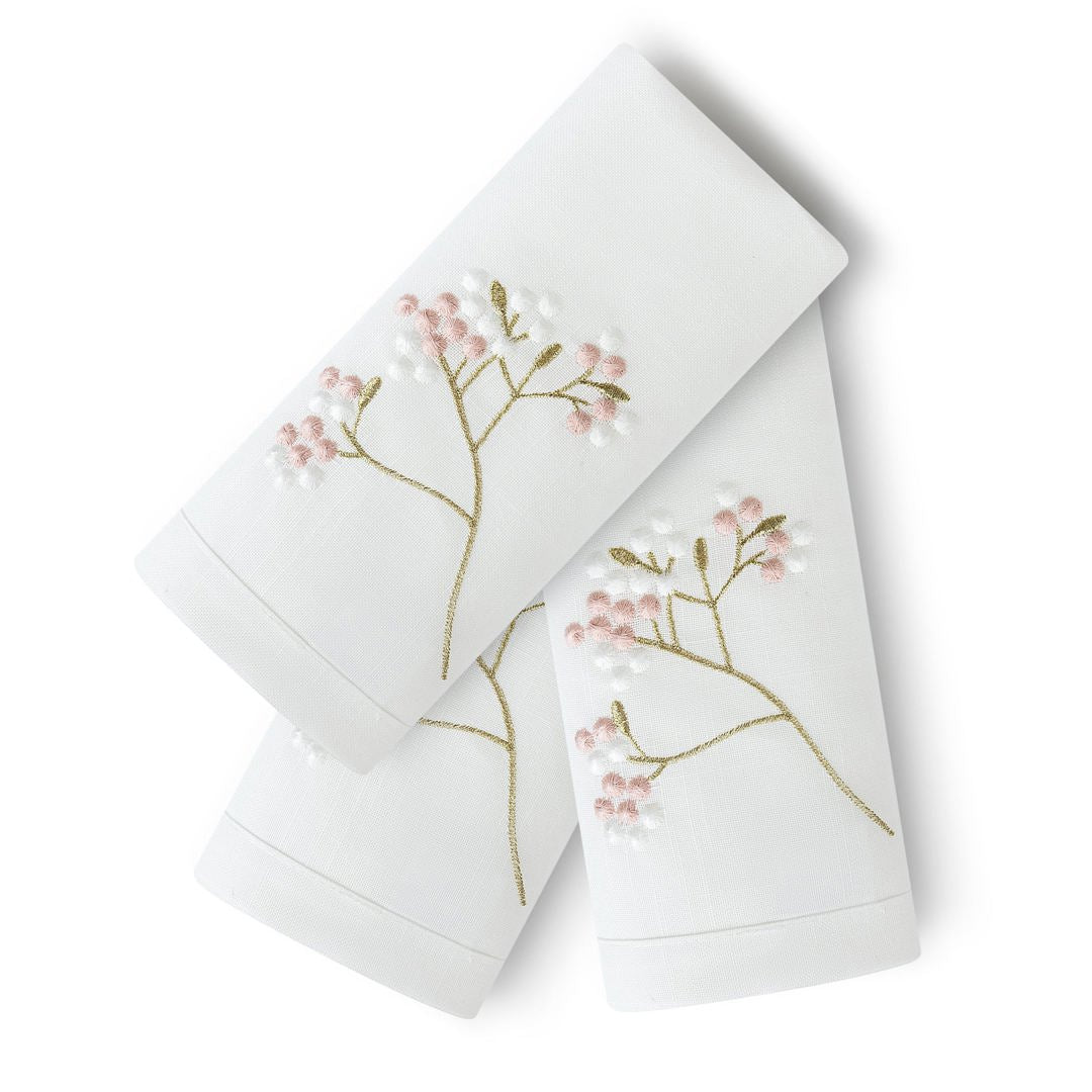 LEE AVENUE BLOSSOM PINK NAPKINS PACK OF 6