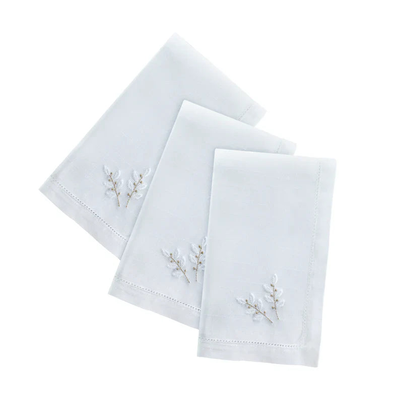 LEE AVENUE LAUREL NAPKINS PACK OF 6
