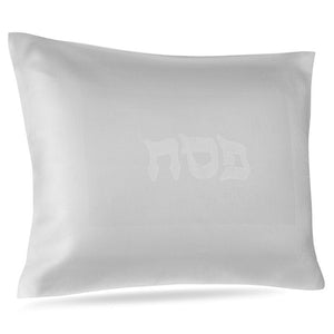 WHITE DAMASK PESACH SET