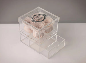 ROSE ACRYLIC BOX