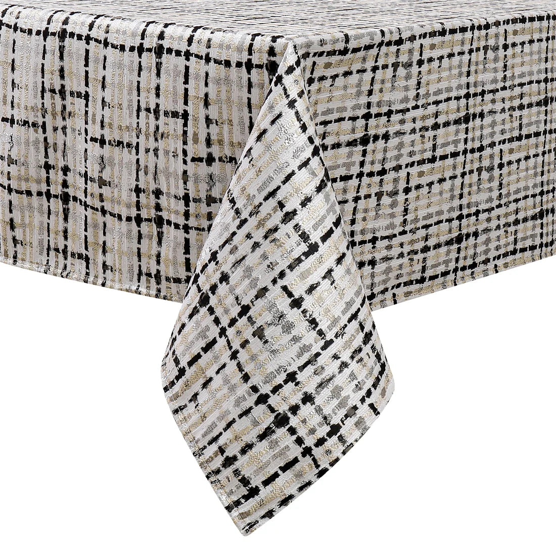 JACQUARD TC1349 BLACK WEAVE 54X72