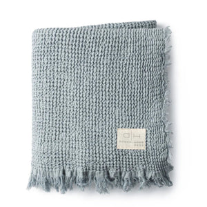 DH WAFFLE MUSLIN BABY BLANKET