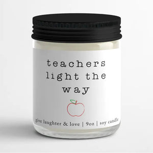 CANDLES WITH PHRASES