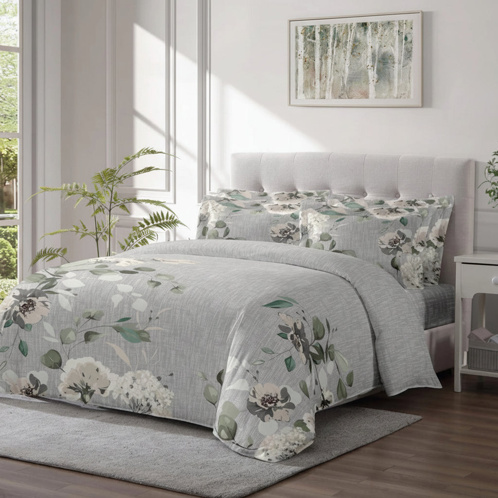 MASTERTEX JARDIN DUVET SET 8PCS