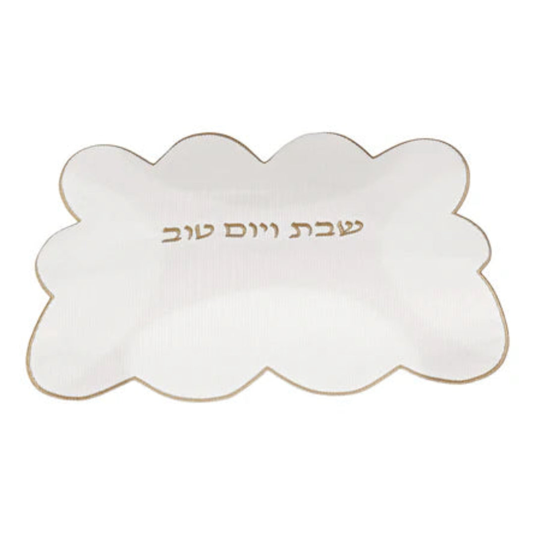 SCALLOPED CHALLAH COVER