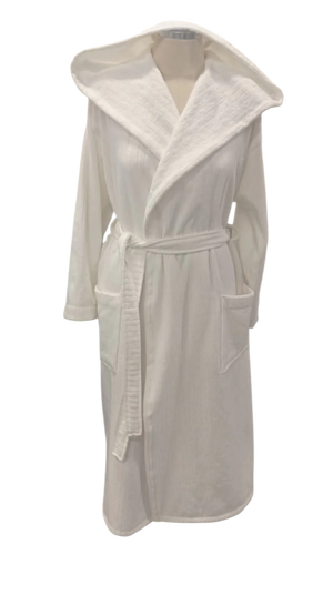 VELUDA LUXURIOUS HOODED SPA ROBE