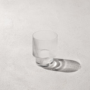 MALIBU RIBBED ROCKS GLASS 11 OZ 6PK