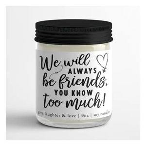 CANDLES WITH PHRASES