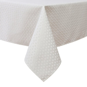 JACQUARD GEOMETRIC TABLECLOTH