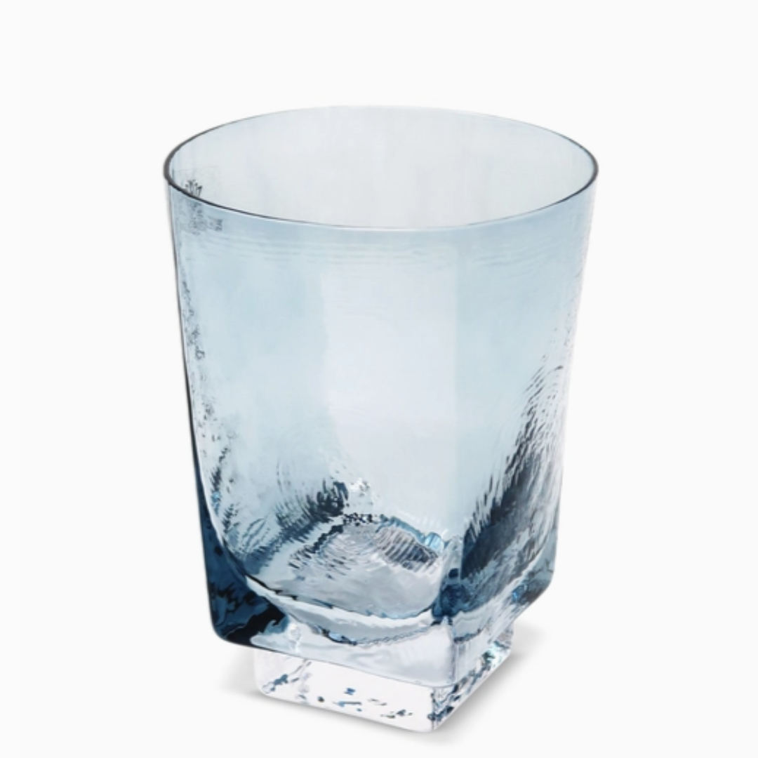 6 DOF GLASSS HAMMERED BLUE